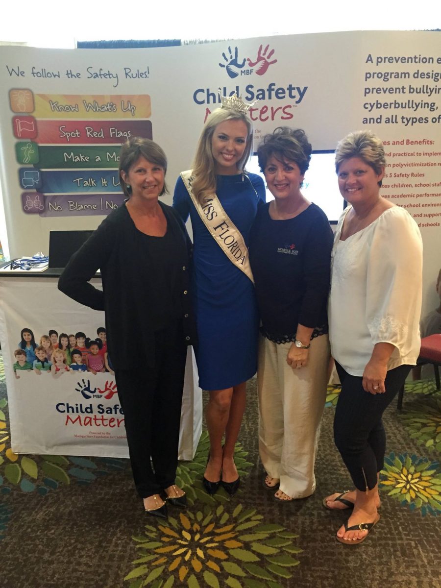 Miss Florida supports MBF Booth at FCIS